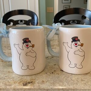 Frosty The Snowman Mugs Rae Dunn Set New